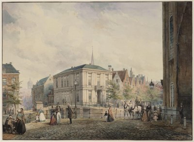 Spui. Dessin. Dimensions inconnues. Amsterdam, Archives de la ville d